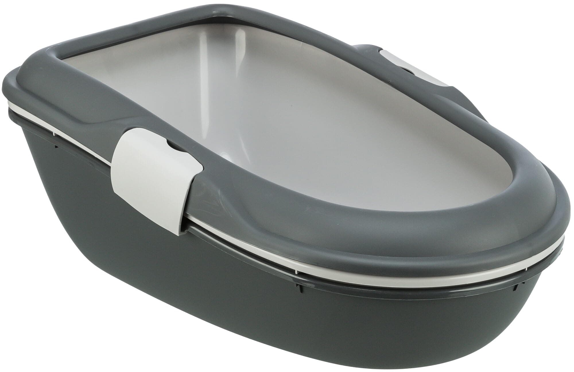 Berto Cat Litter Tray, Dark Grey