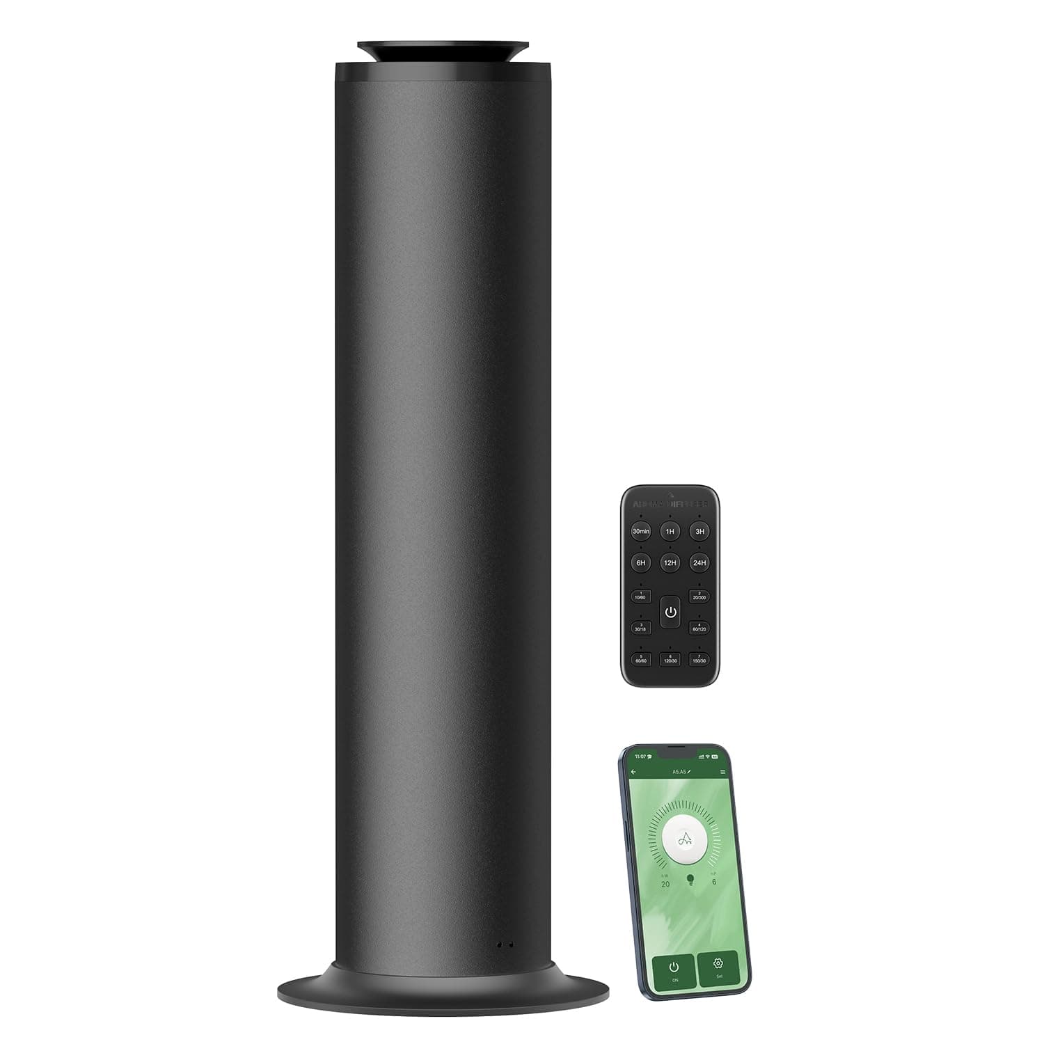 Aromadd 2800 Sq Ft Floor Standing Hotel Collection Diffuser, 600mL Scent Air Machine for Home Waterless Diffuser, Hotel Scent Cold Air Essential Oil Diffuser for Large Room, App & Remote Control