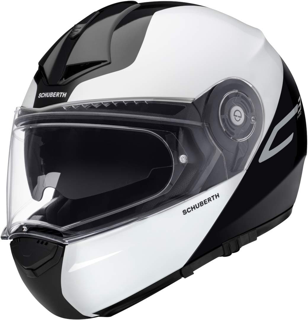 Schuberth C3 Pro Split White Flip Up Motorcycle Helmet Size S