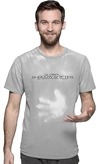 Shadow Shifter Color Changing Adult Short Sleeve T-Shirts Made in The USA for Men and Women Like 90s Hypercolor