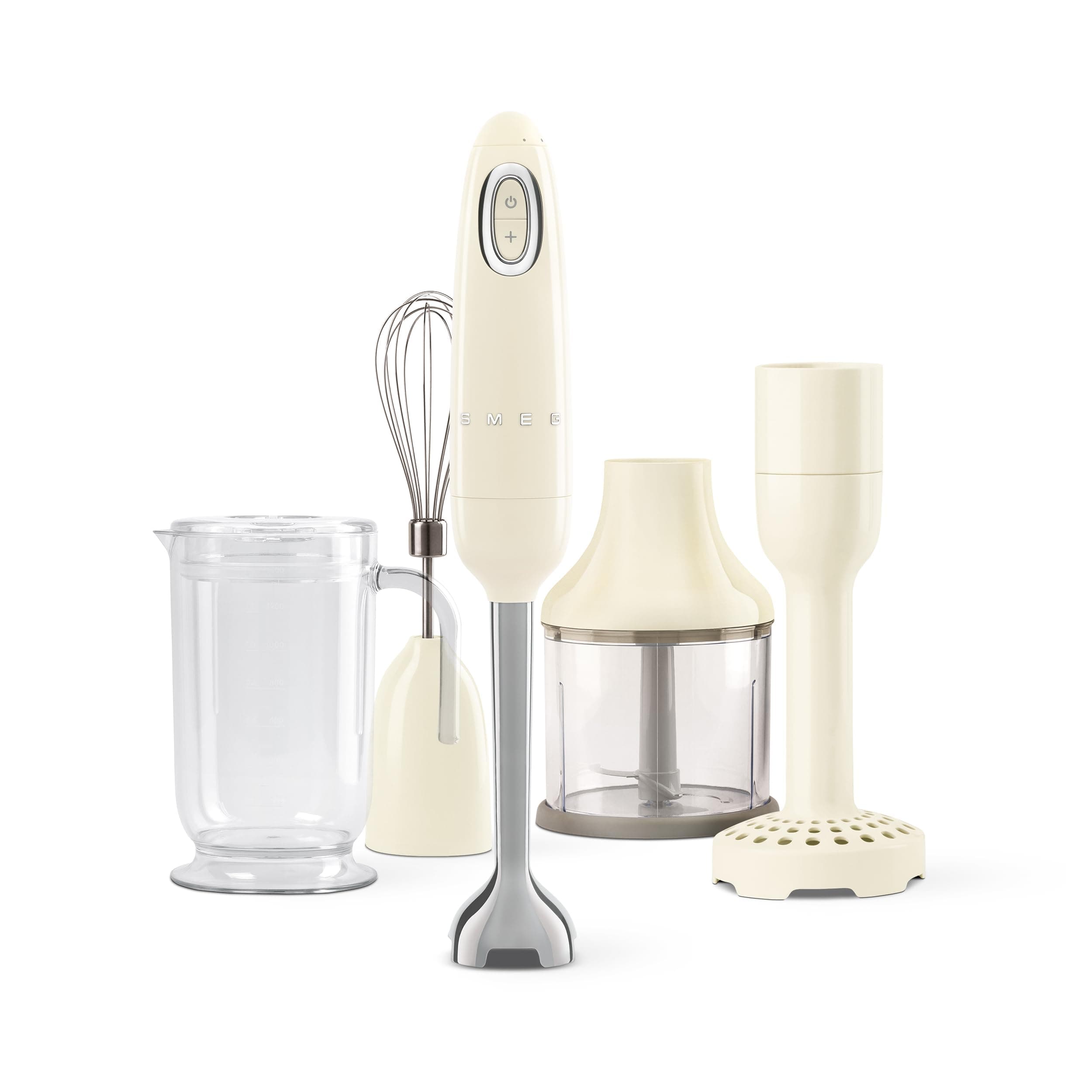 Hand blender with accessories