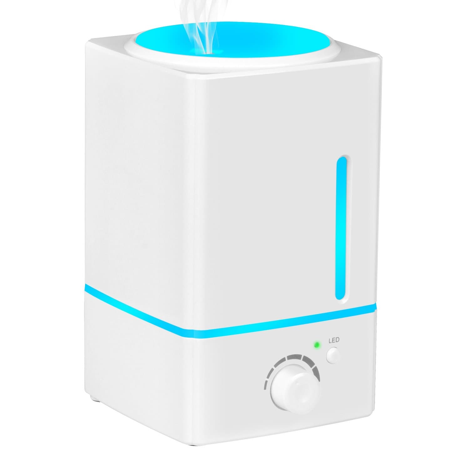 OliveTech Aromatherapy Essential Oil Diffuser Humidifier, 1500ml Ultrasonic Cool Mist Humidifier with Automatic Shut-Off for Home Office Bedroom