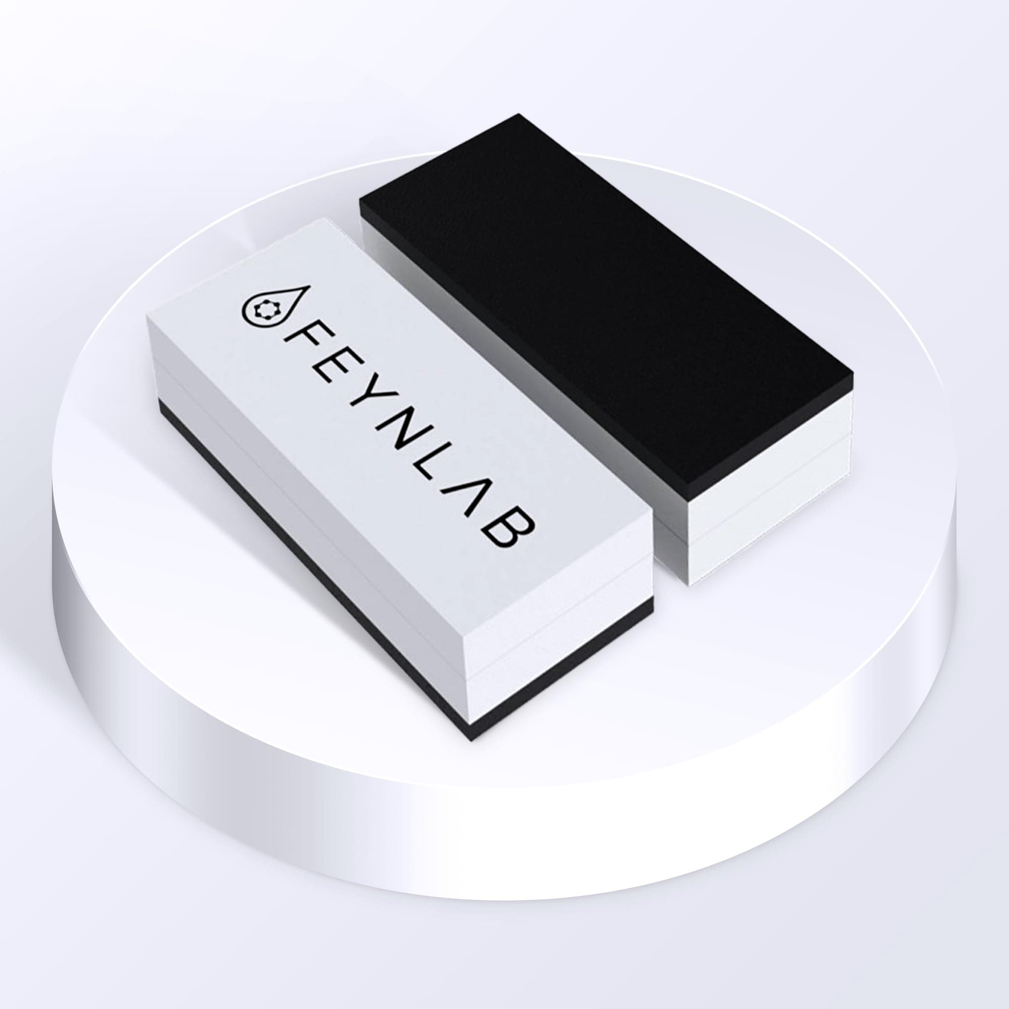 FEYNLAB Foam Applicator Pads (2 Pack) | Premium Ceramic Coating Applicator & Wax Applicator Pad for Car Detailing | Precise, Shedless Application, & Durable Foam Pads for Perfect Car Detailing