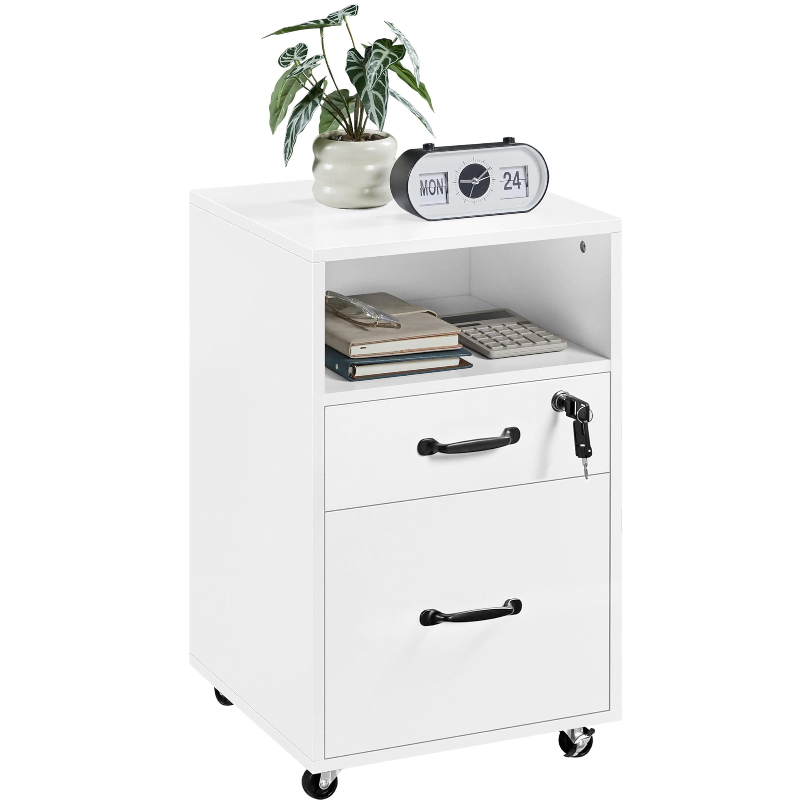 Yaheetech File Cabinet Vertical File Cabinets Printer Stand