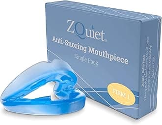 ZQuiet, Anti-Snoring Mouthpiece, Firm Size #1, Strong & Durable Mouthguard, Ideal for Those Prone to Teeth Grinding & Clenching, Made in USA, Size 1