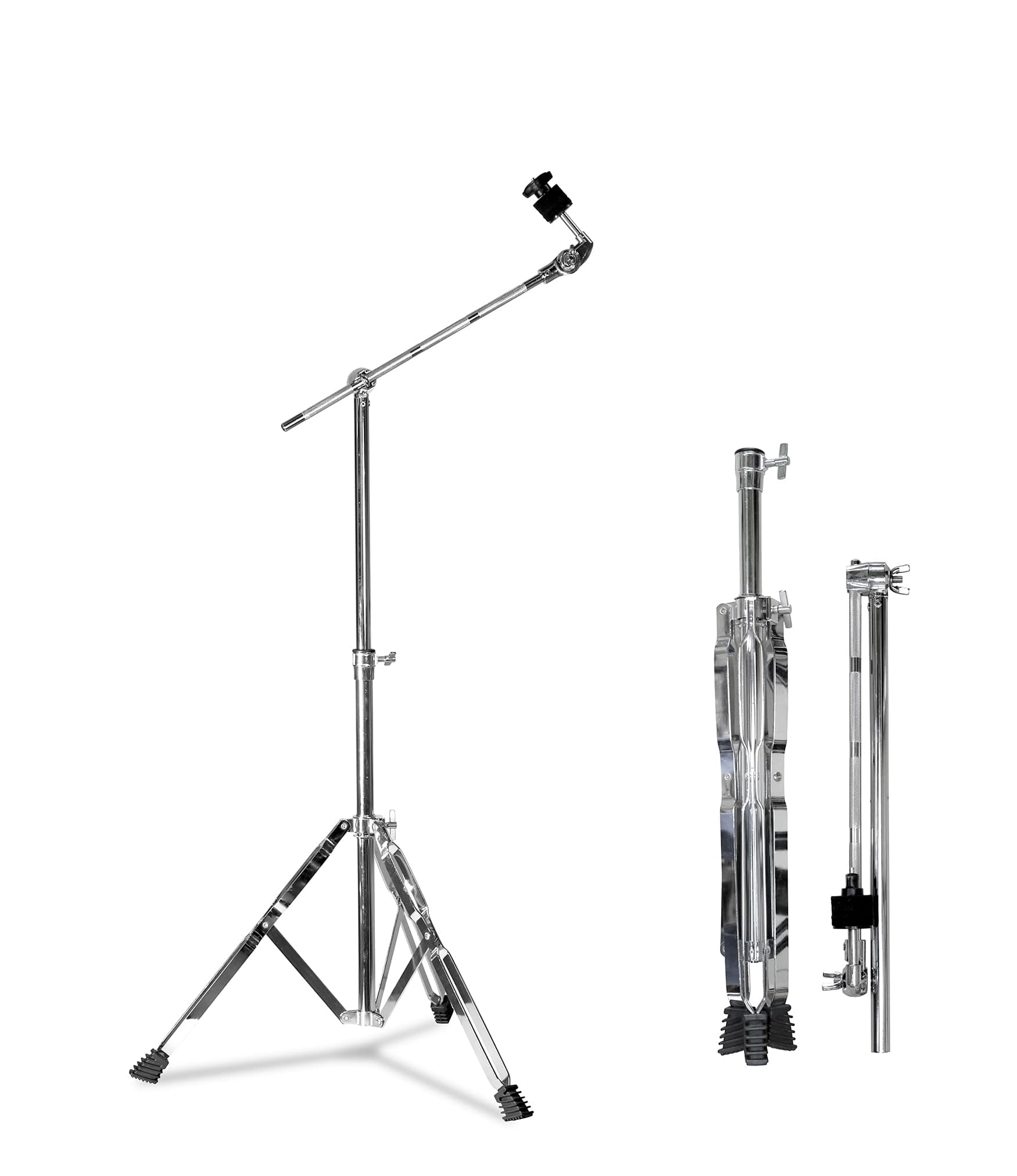 Softline Pro Double-Braced Cymbal Boom Stand Height Adjustment Medium Weight Boom Stand Sturdy Double-Braced Convertible Cymbal Stands (SP-CS-L)