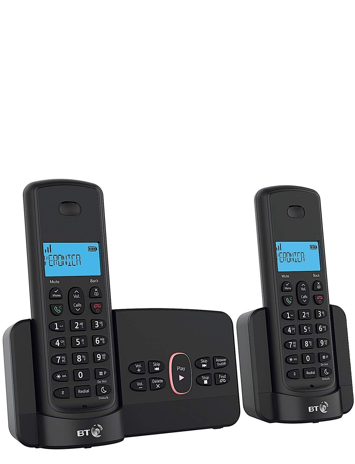 BT3110 Home Phone with Nuisance Call Blocking and Answer Machine (Twin Handset Pack)