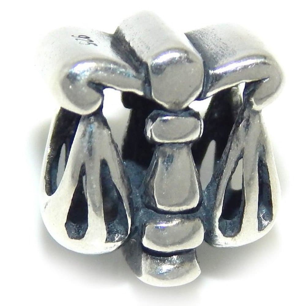 925 Sterling Silver "Libra Zodiac Symbol" Charm Bead