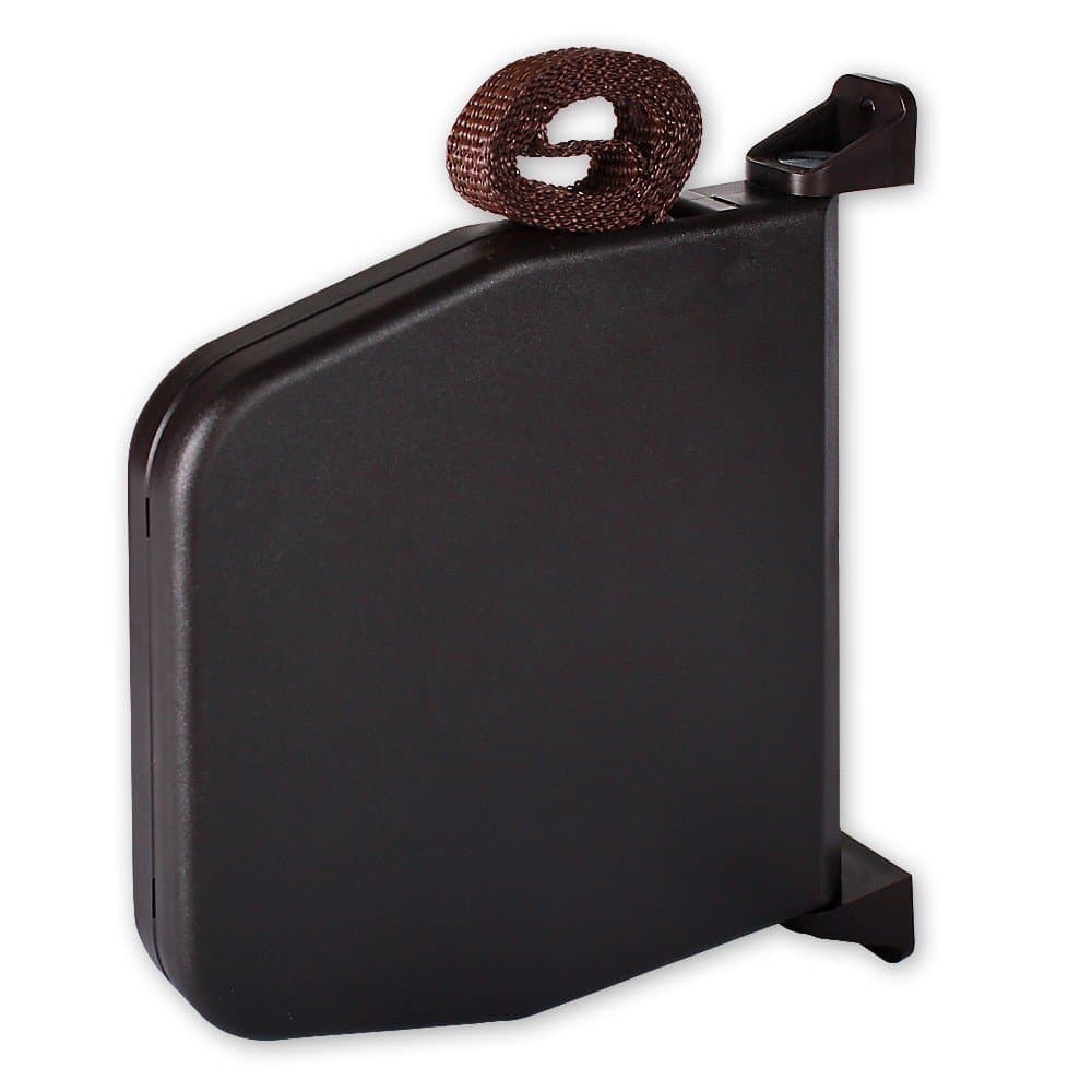 Selve Brown Surface-Mounted Belt Winder for Roller Shutter with Belt 5 M