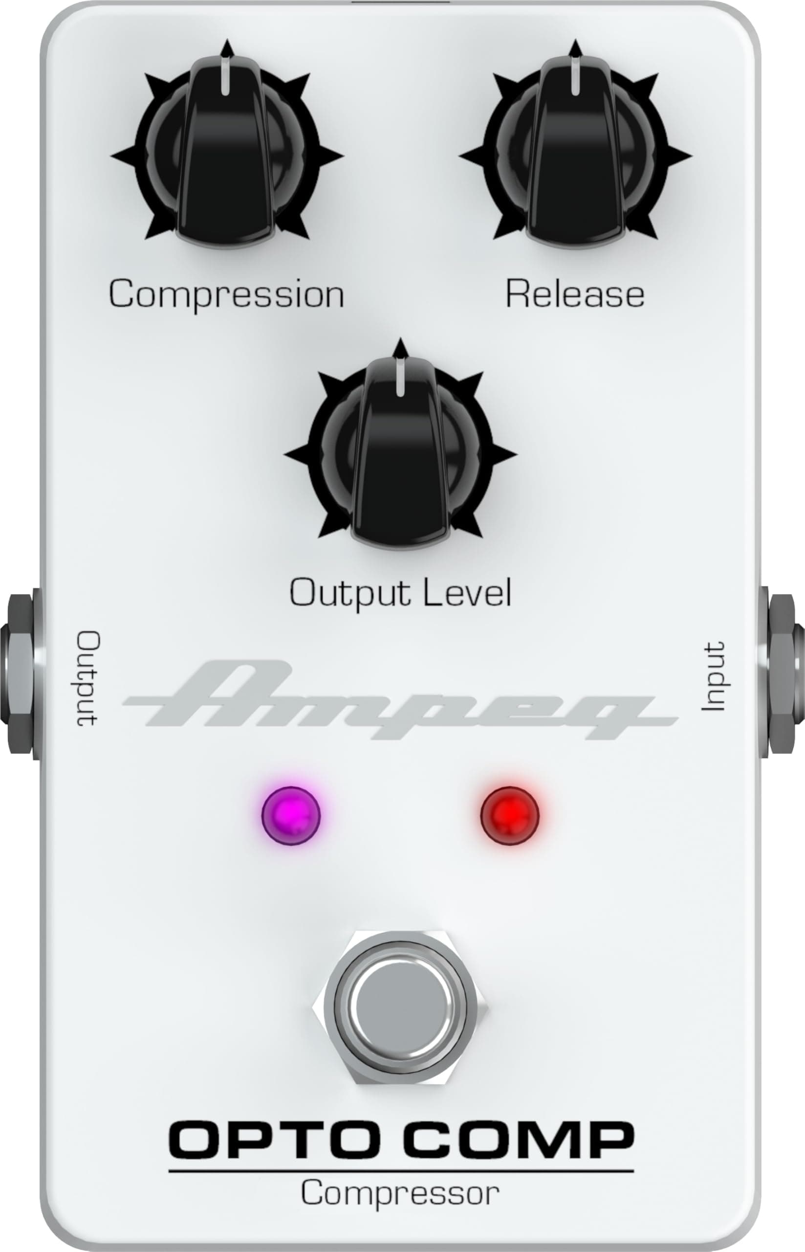Opto Comp Bass Compressor Pedal White, Opto-Comp