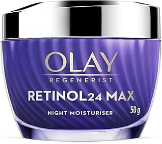 Retinol24 Max Night Cream l Visibly Reduces Fine Lines in 7 Nights | Max Repair, Max Hydration l No Redness or Irritation | Fragrance Free l Normal, Oily, Dry and Combination Skin l 50g