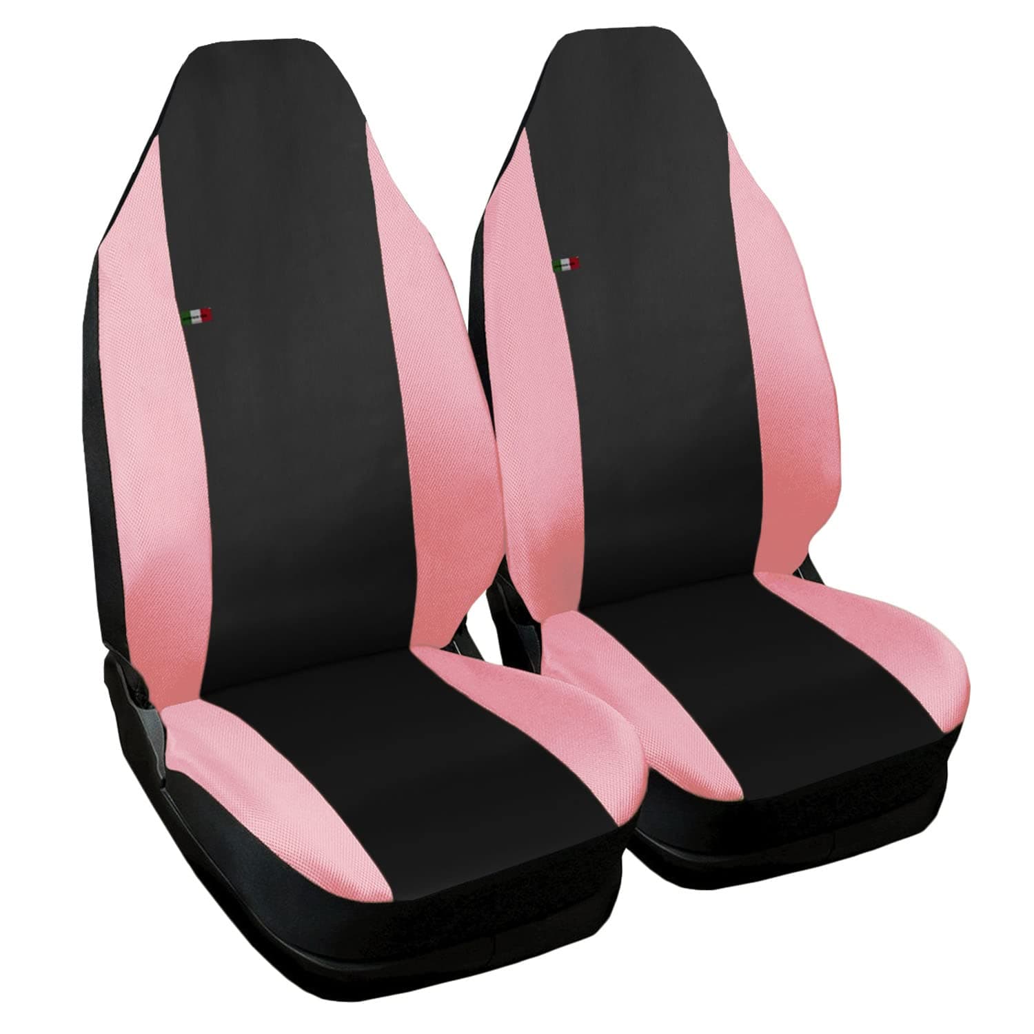 Lupex Shop Seat Covers, Black/Pink