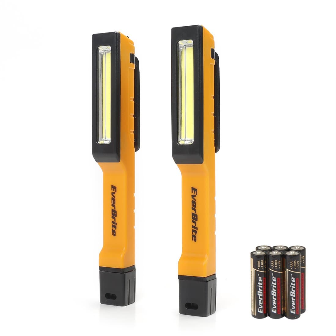 EverBrite 2-Pack Pocket Work Light - 150 Lumen LED Flood Light