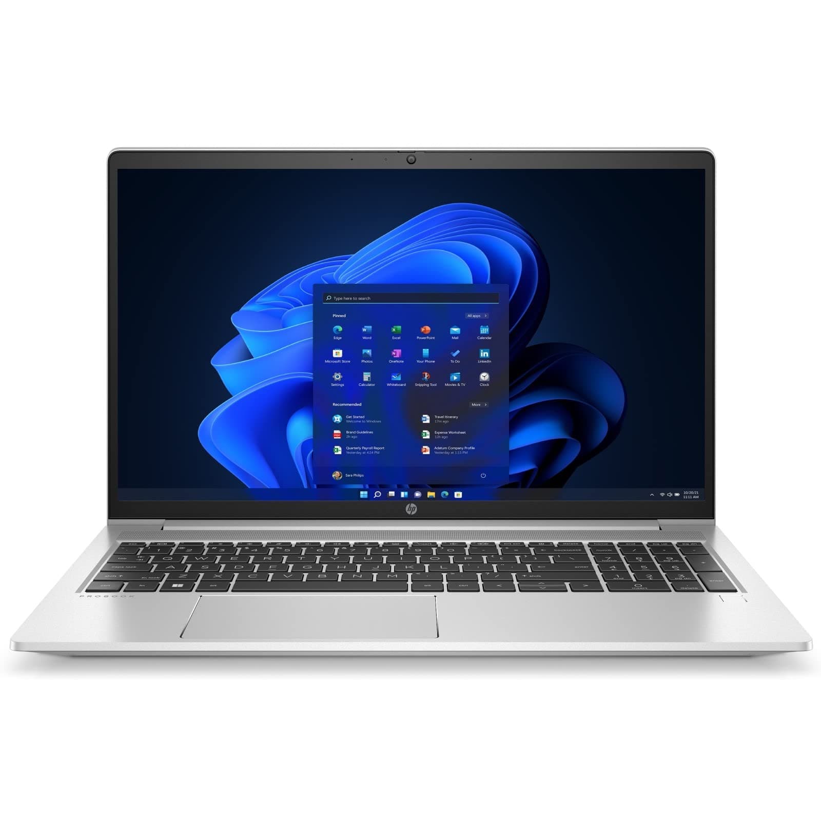 HP ProBook 450 G9 15.6" Full HD Notebook Computer, Intel Core i7-1255U 1.7GHz, 16GB RAM, 512GB SSD, Windows 10 Pro, Free Upgrade to Windows 11
