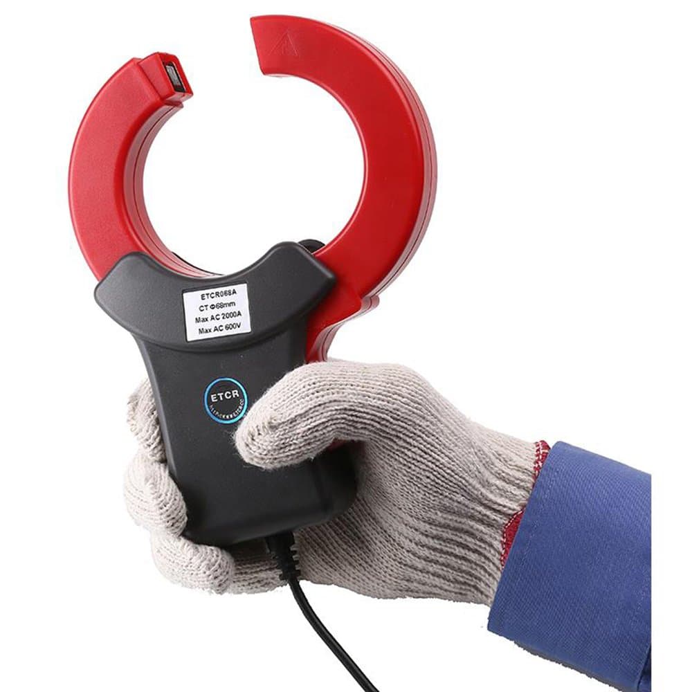 ETCR068A Clamp Current Sensor Current Leak Tester with Measuring Range：0.0A～2000A AC