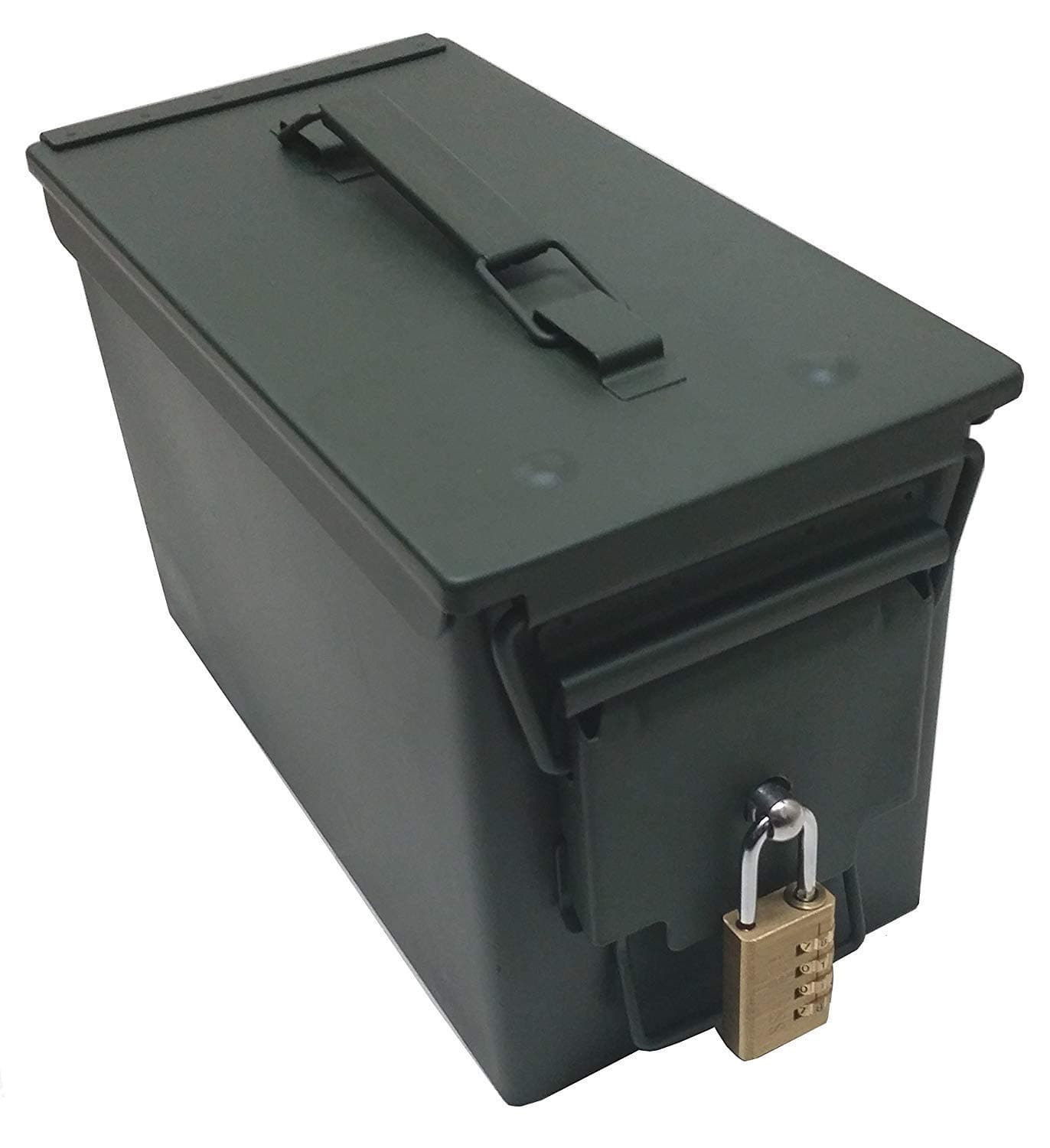Case Club 50 Cal Ammo Can with Pre-Installed Locking Hardware
