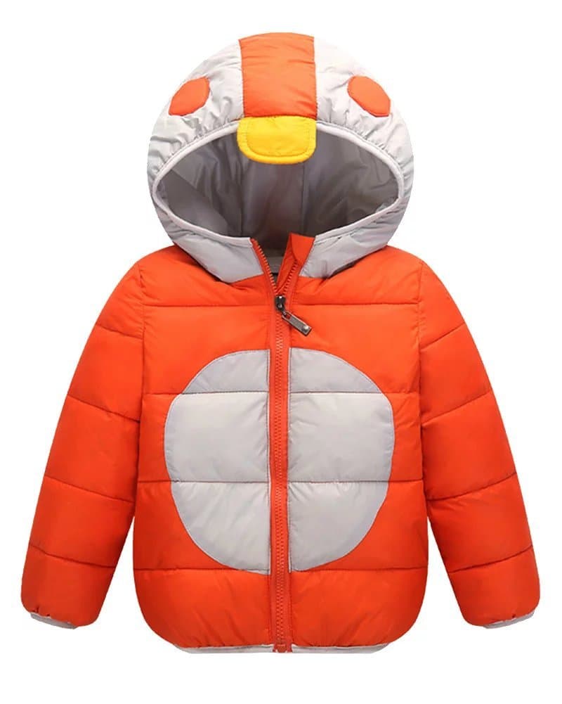 Wxian Children's Hooded Monster Down Jacket