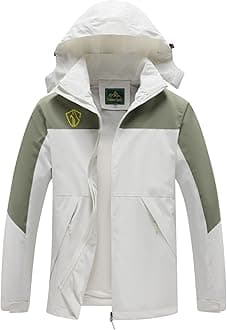 GIISAM Rain Jacket for Women, Women's Waterproof Lightweight Rain Jackets Packable Raincoat Windbreaker Coat with Hood