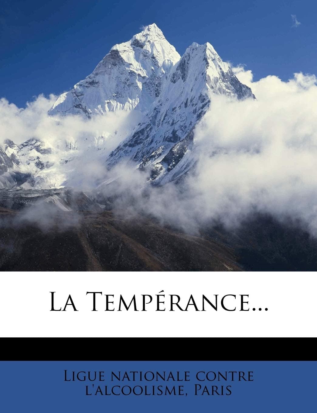 La Tempérance...