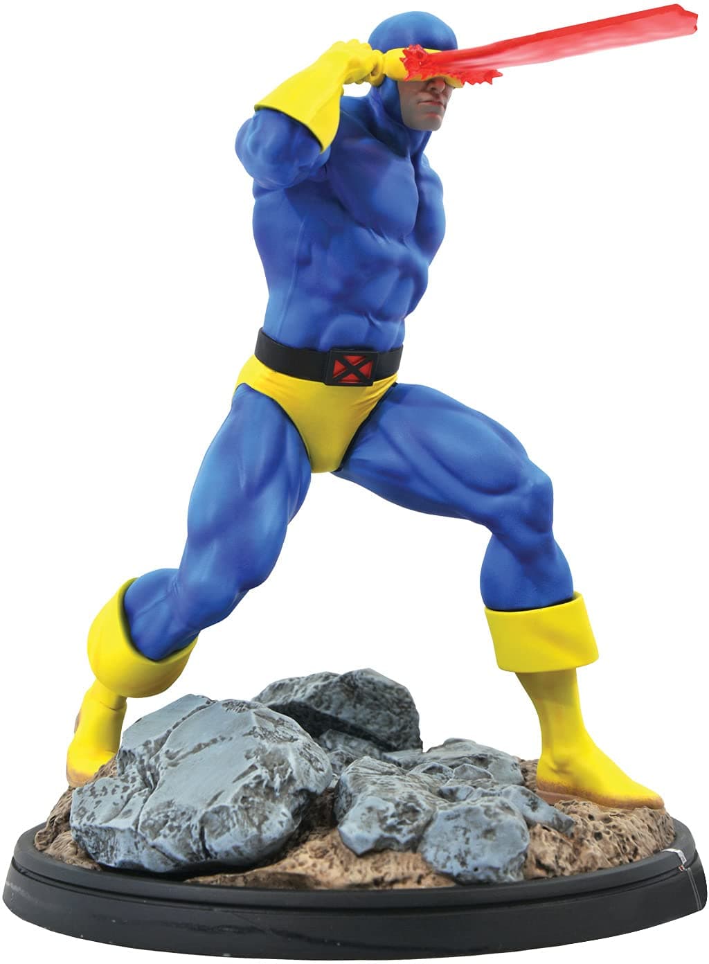 DIAMOND SELECT TOYS Marvel Premier Collection: Cyclops Statue, Multicolor 11 inches