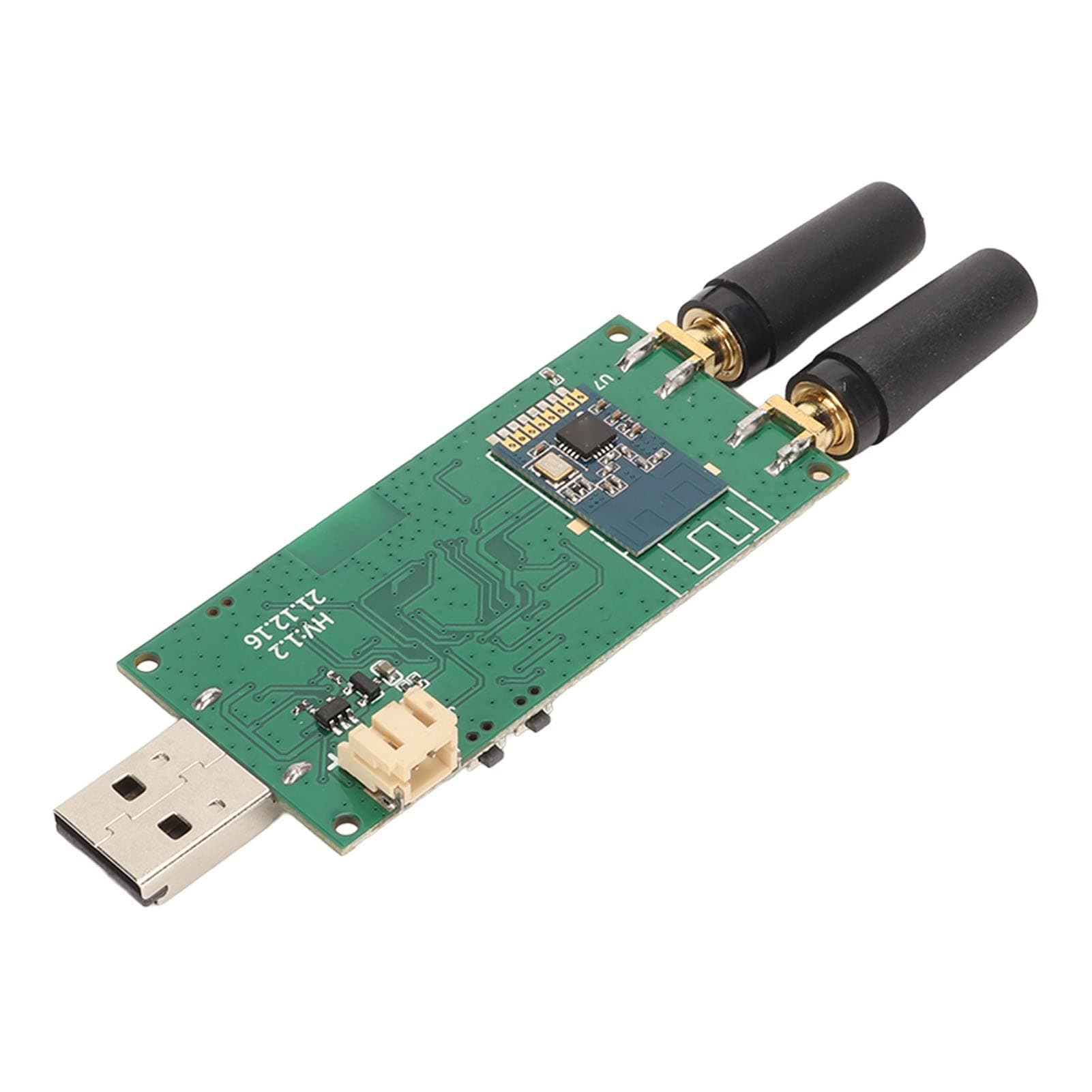 RF Module Board Adapter, Evil Crow RF V2 for Signal Receiver, Transmitter, Playback Attack, URH Analysis, Mousejacking with 2 CC1101 RF Modules and NRF24L01 Module