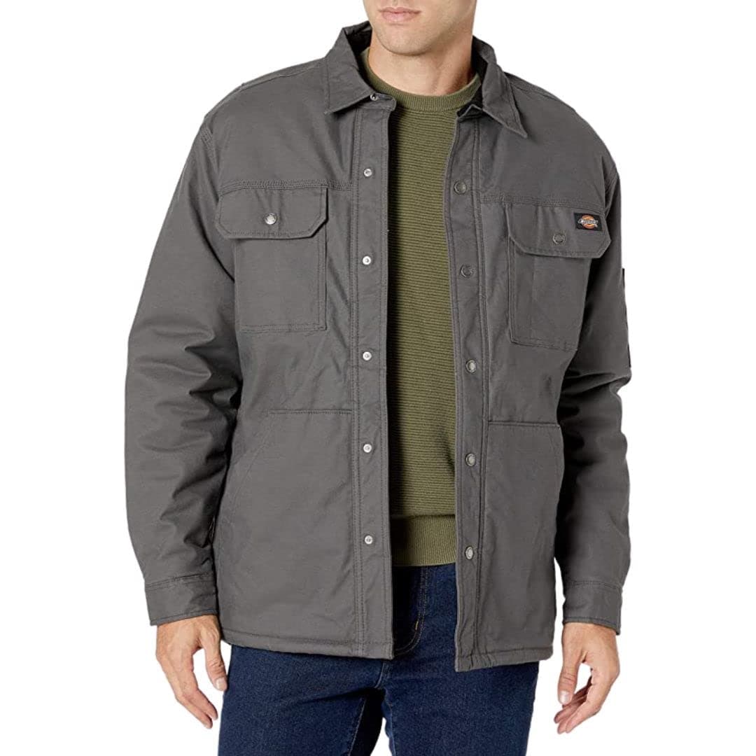 Dickies mens Flex Duck Shirt Jacket