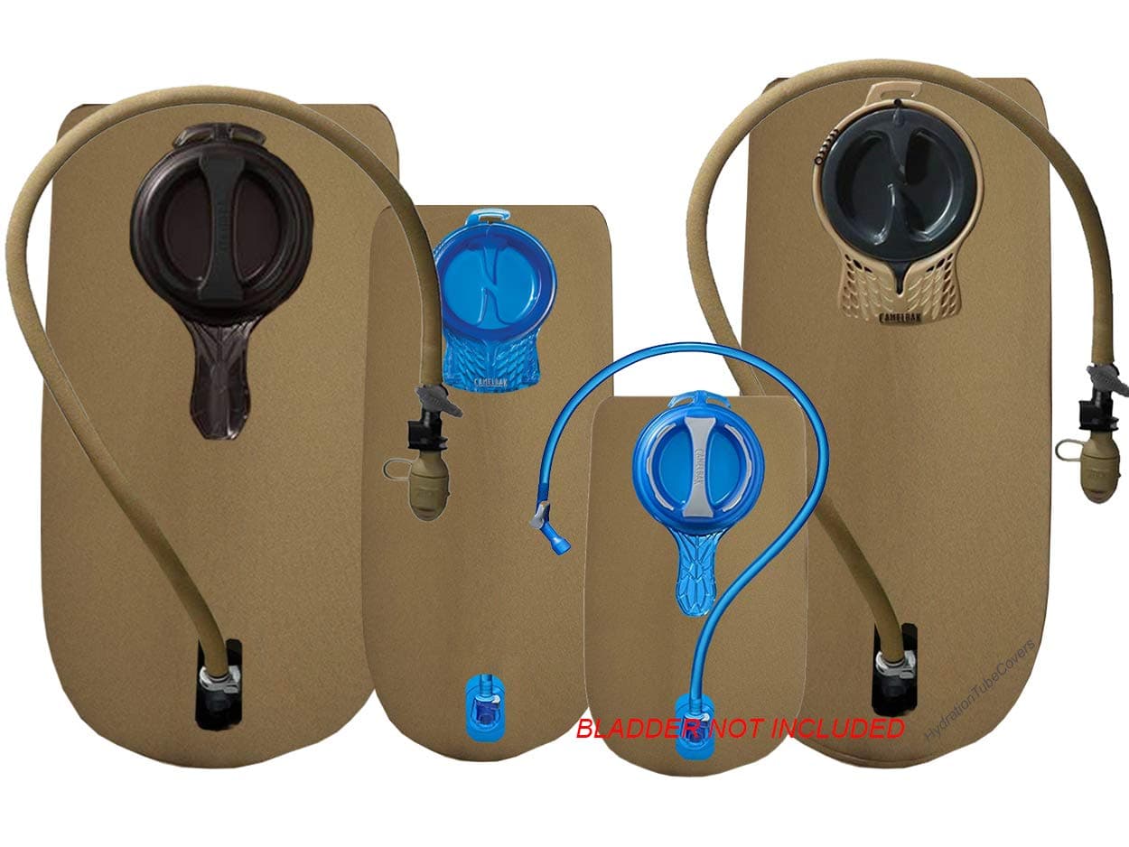 Bladder Insulators are Compatible with Camelbak Reservoir Water Bladder. Will fit MIL Spec Antidote and Crux (Coyote Brown, Crux 100oz/3.0L)