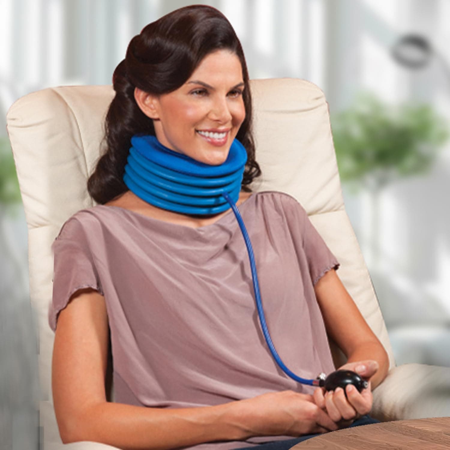 Dr. Bob's Portable Neck Traction - Large Cervical Distraction Device Neck Pain Relief, Headache Relief Medical Grade Materials The Doctors Choice for over 20 years