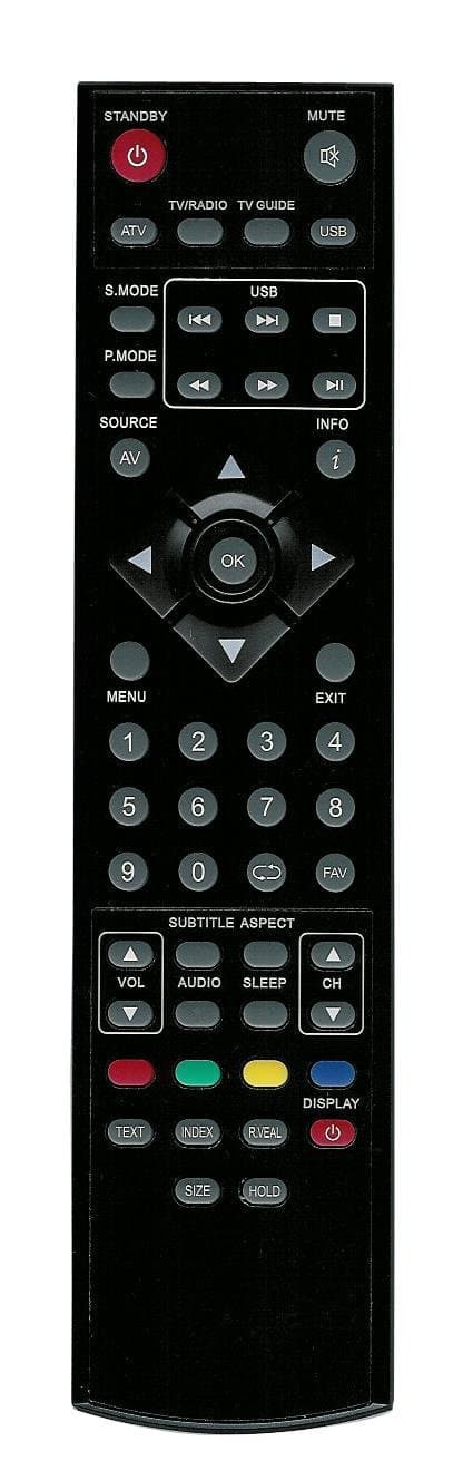 Remote Control for LCD/LED TV TECHNIKA XMU/RMC/0032
