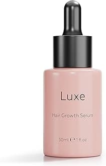 Luxe Cosmetics Hair Growth Serum (30ml) Advanced Formula for Hair Growth Product for Women - Supports Thicker, Fuller, and Shinier Hair - Premium Scalp Serum for Dry Scalp