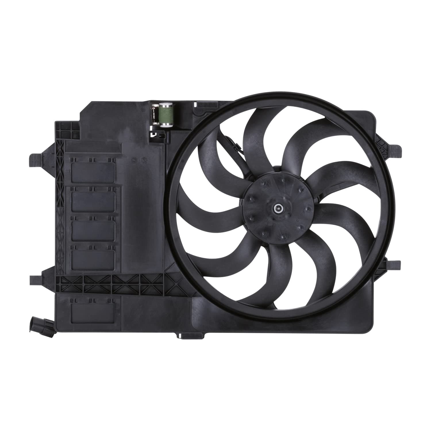 TYC 621980 Cooling Fan Assembly Compatible with 2002-2003 Mini Mini Cooper, Black