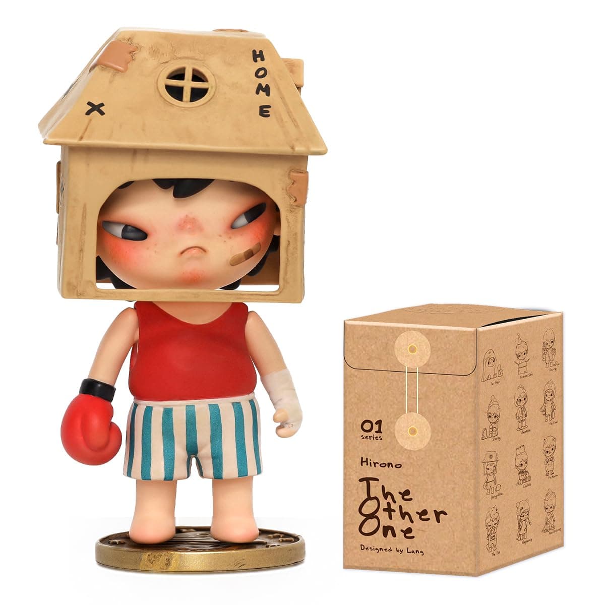 Hirono The Other One Blind Box Figures, Random Design Box Toys for Modern Home Decor, Collectible Toy Set for Desk Accessories, 1PC