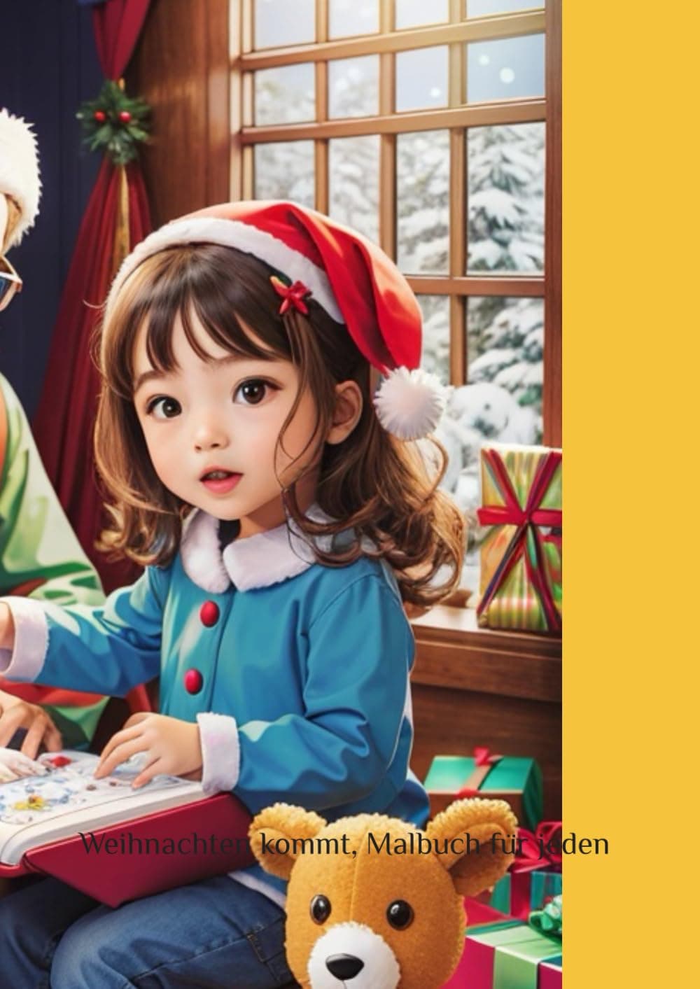 Weihnachten kommt, Malbuch