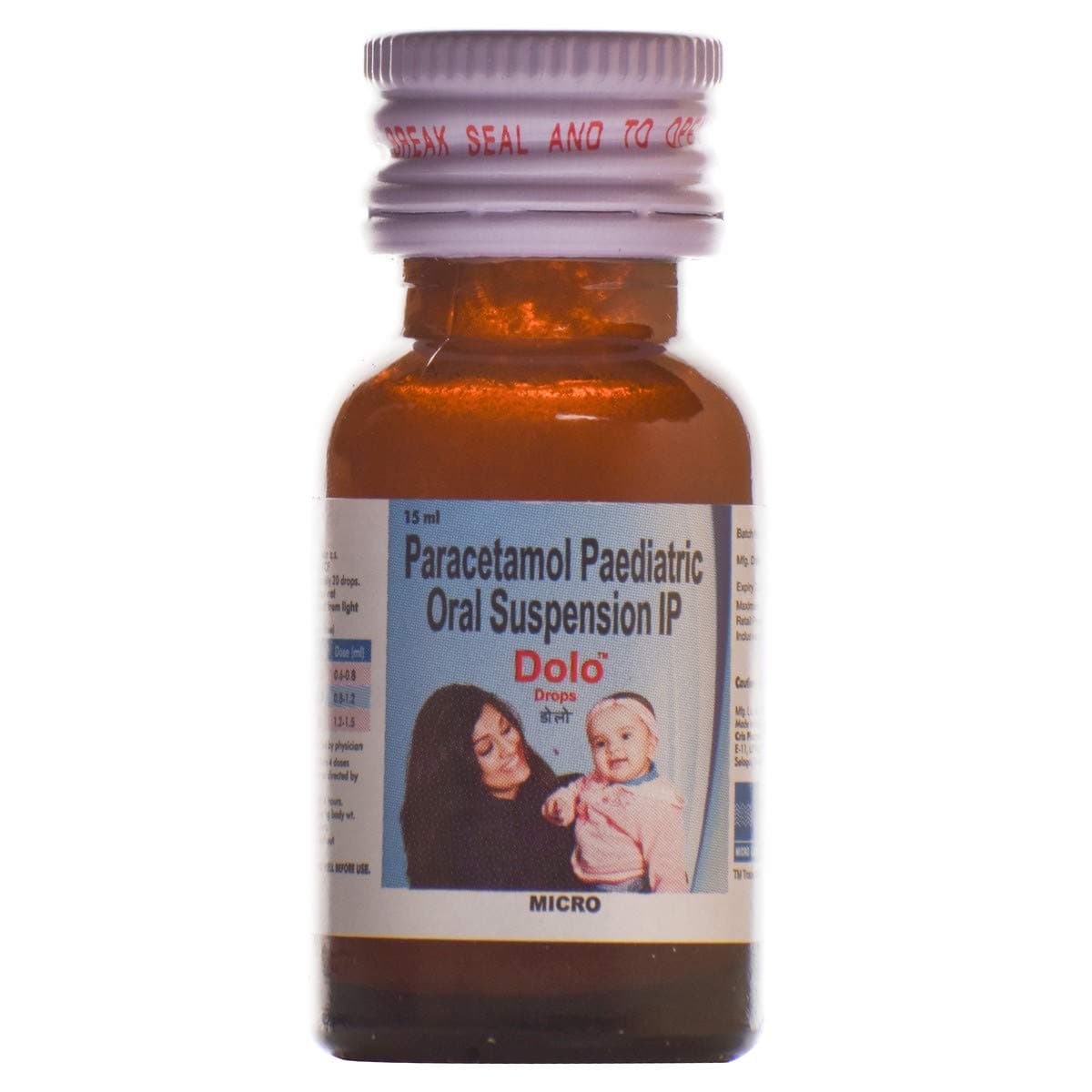 Dolo - Bottle of 15 ml Drops