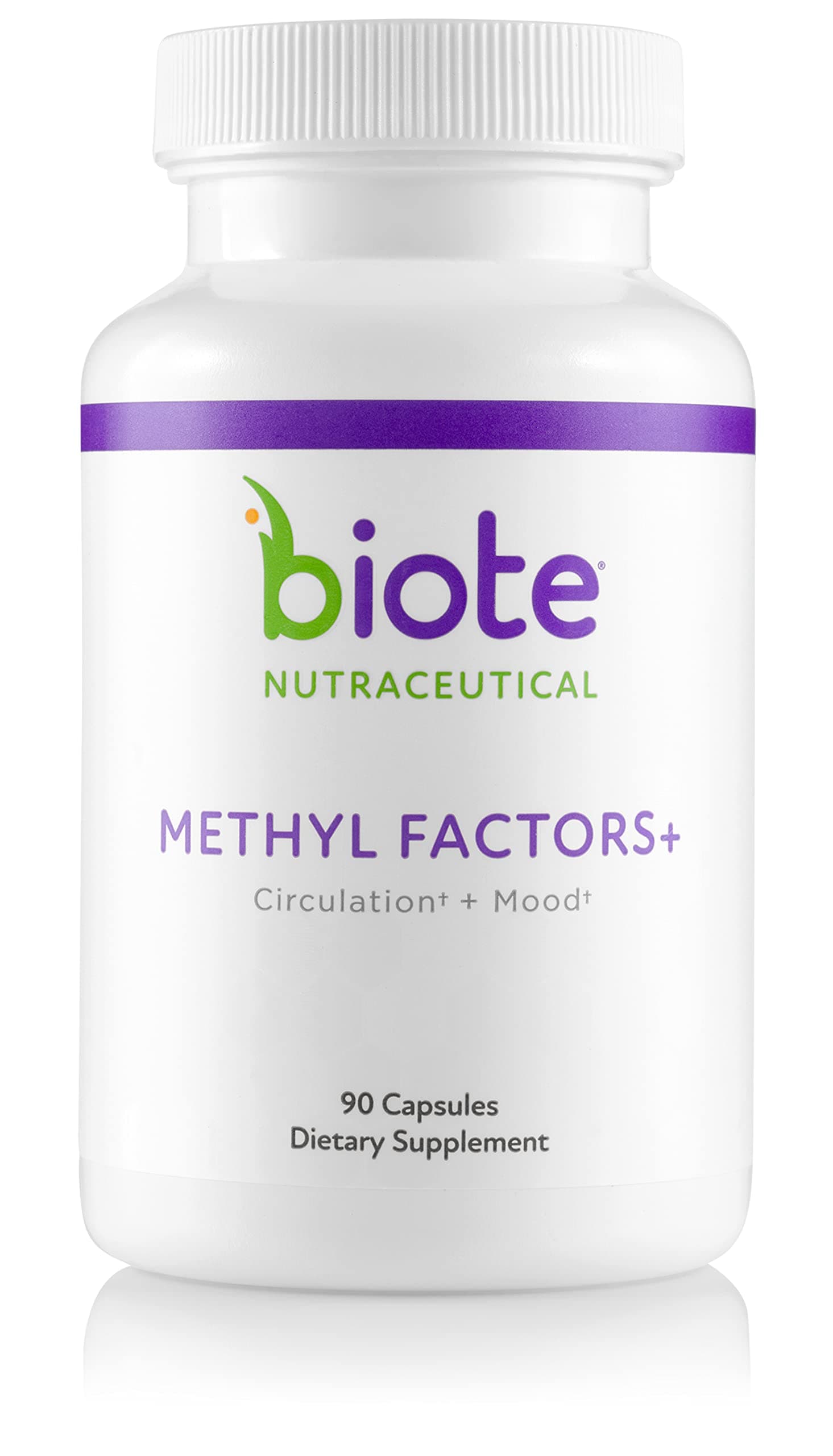 Nutraceuticals - Methyl Factors+ - Circulation + Mood (90 Capsules)