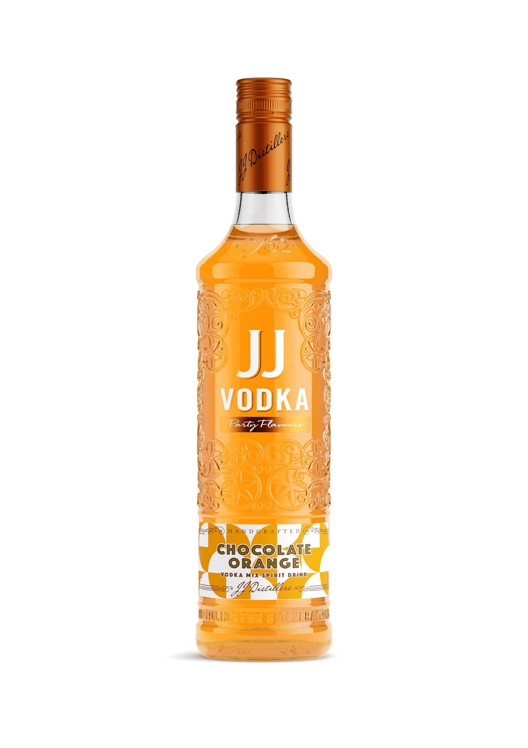 JJ Vodka Chocolate Orange, 70cl