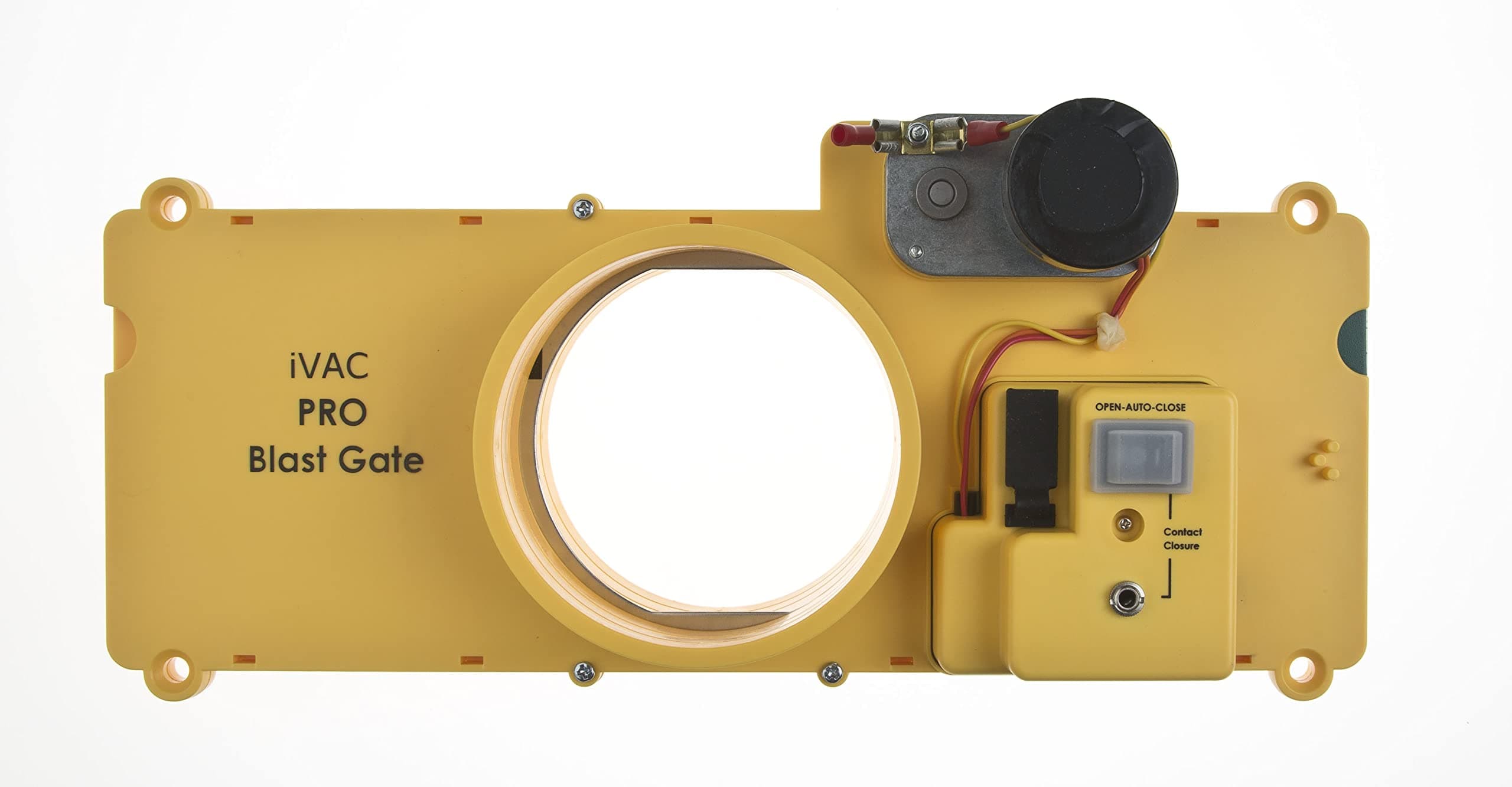 iVACPBG04 Pro Electrically Driven Blast Gate. Automated Dust Control