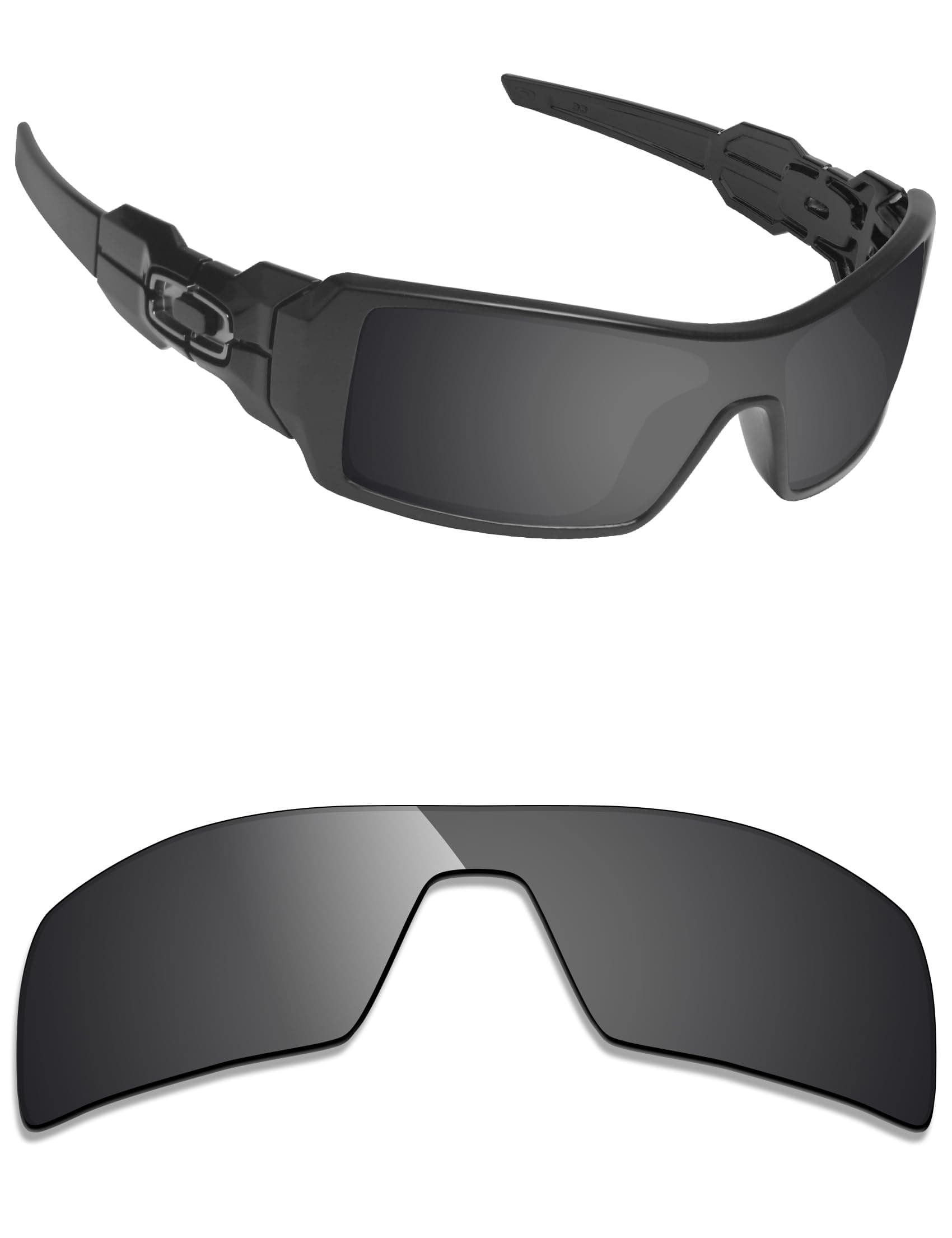 Alphax Polarized Replacement Lenses for Oakley Oil Rig - Multiple Options