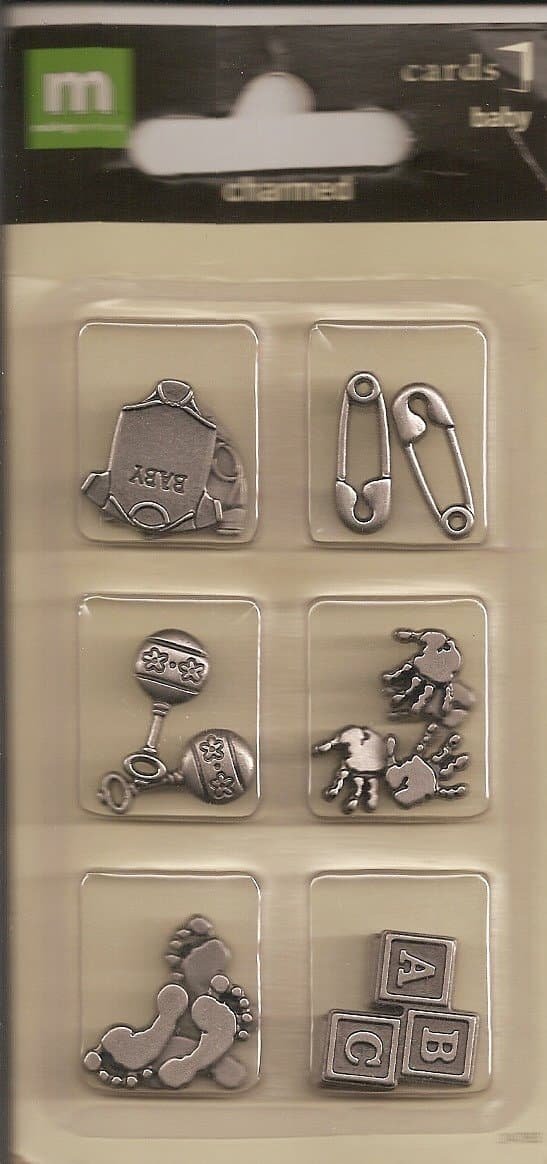 Charmed Embellishments 12/Pkg-Baby