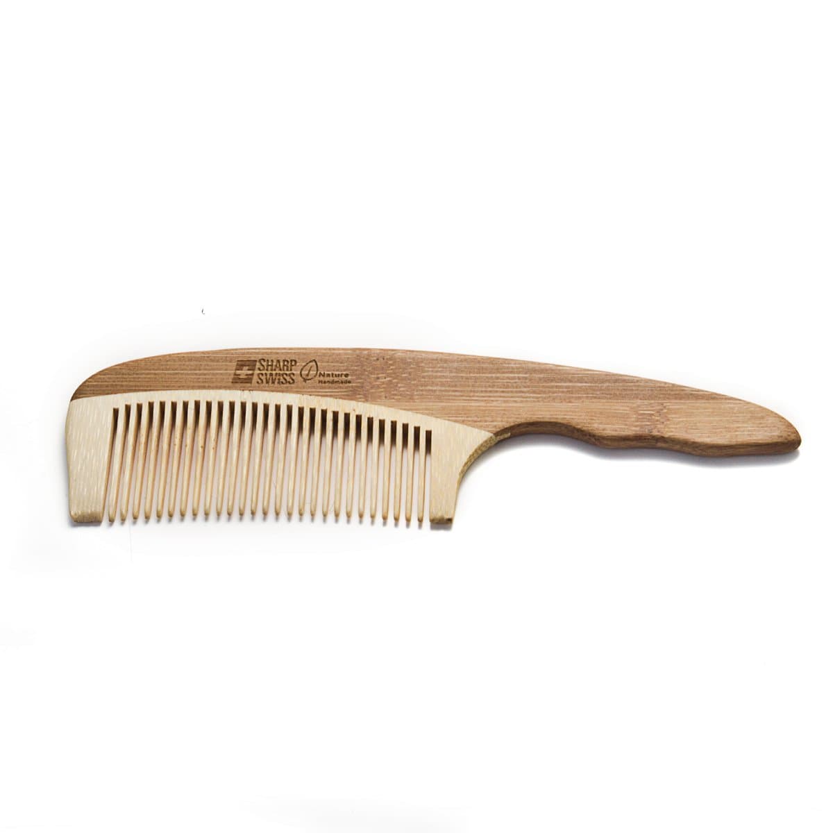 No Static Handle Wooden Hair Comb