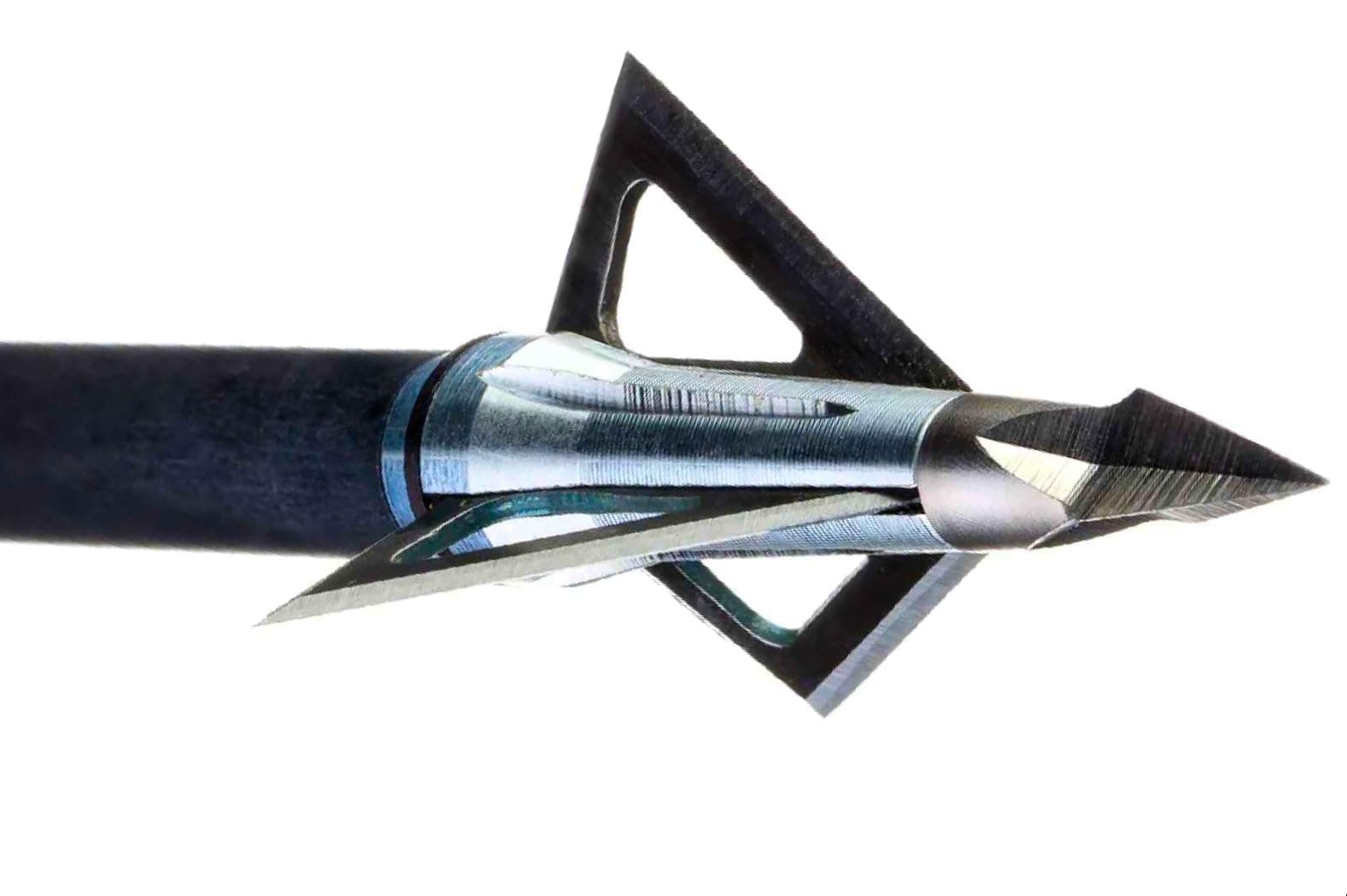 Grim Reaper 2203 Hades Fixed Blade Broadhead – 100 Grain, 1 3/16" Cut, 3-Blade Hunting Arrowheads