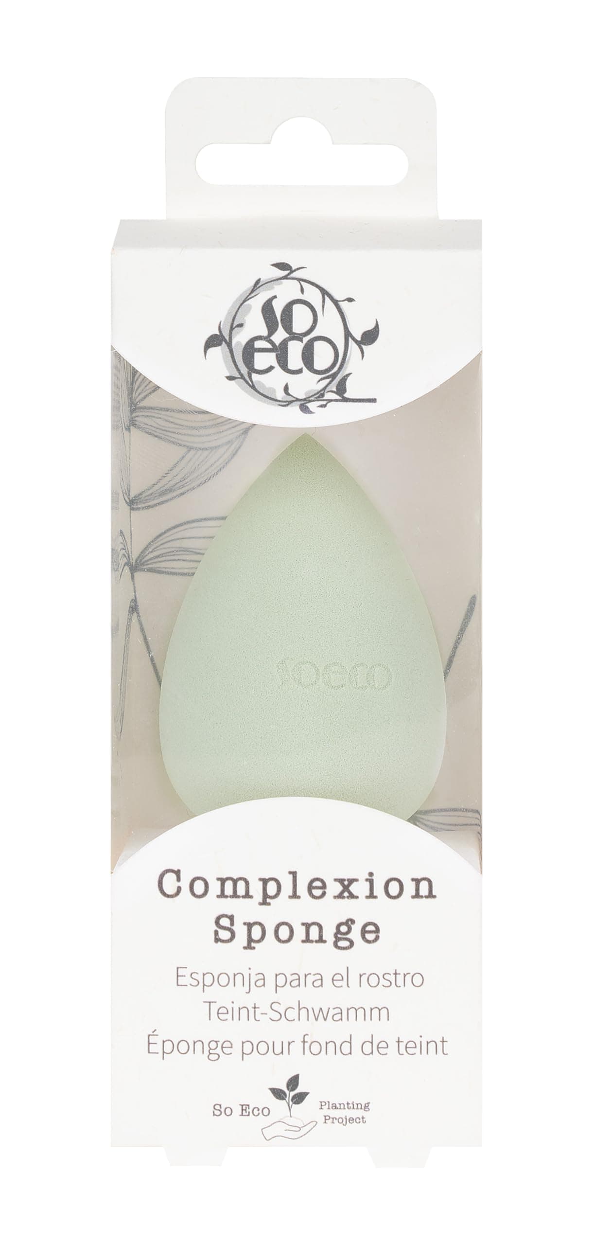 Complexion Sponge – Latex-Free Makeup Sponge with Tapered Edge, Soft & Bouncy for Streak-Free Application of Liquid & Cream Products, Vegan & Cruelty-Free