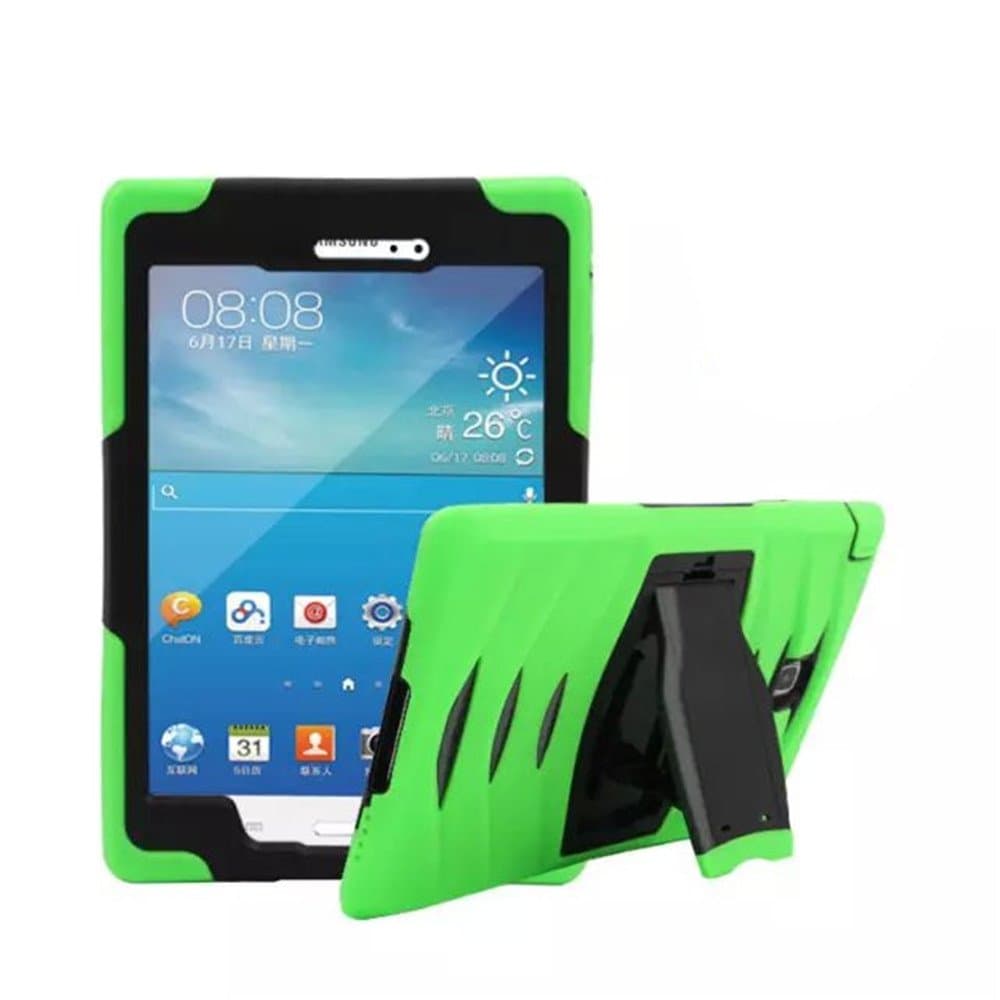 Samsung Galaxy Tab A 8"(SM-T350) Case,Shock Proof Slight waterproof armor hybrid case build in kickstand Protective Cover Case for Samsung Tab A 8.0 inch Tablet SM-T350 (Green)