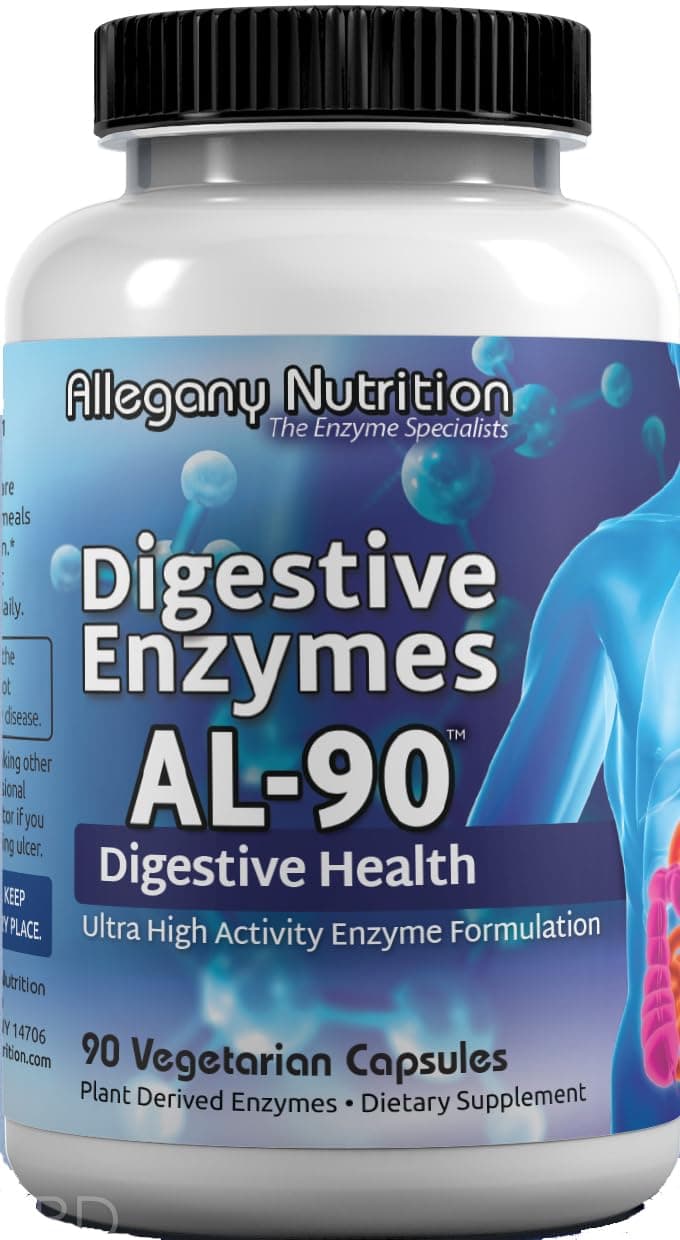 Gluten Free Digestive Enzymes - 90 Count