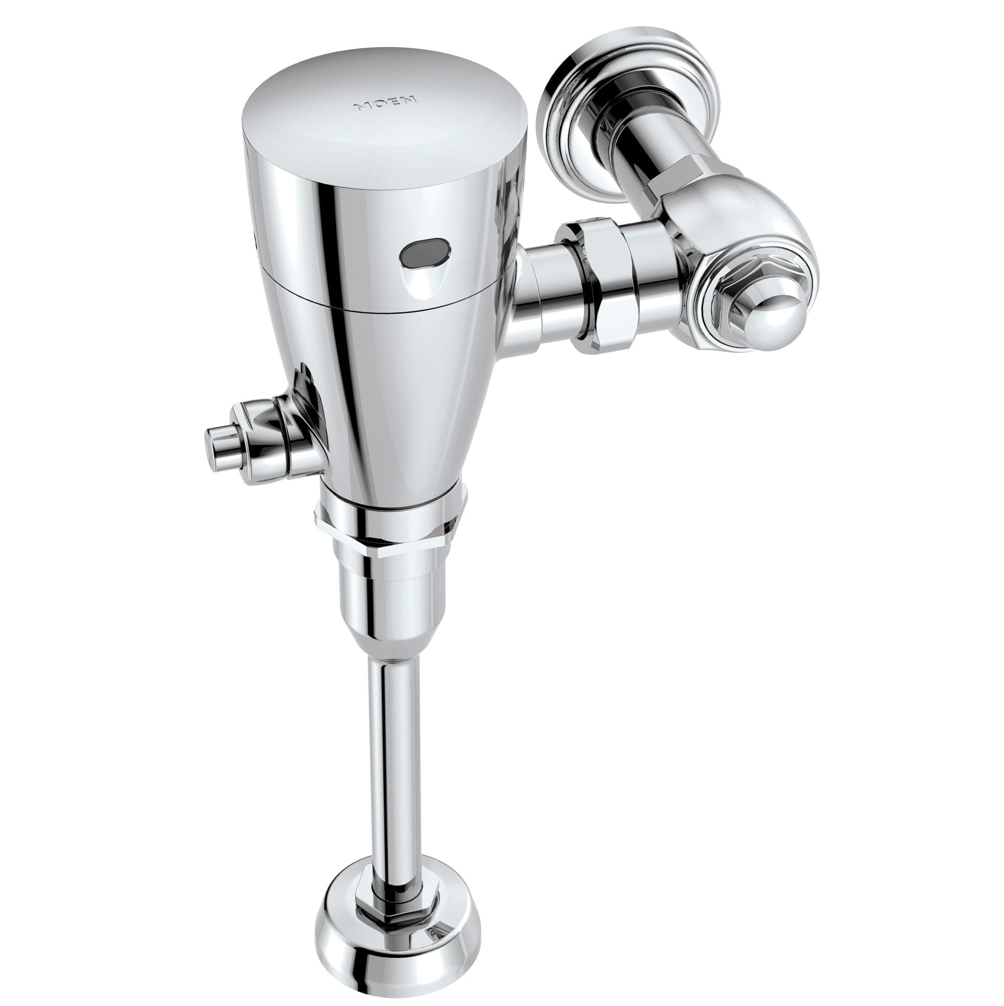 Moen 8312 M-Power 3/4-Inch Urinal Battery Powered Exposed Sensor-Operated Electronic Flush Valve 1.0 gpf, Chrome