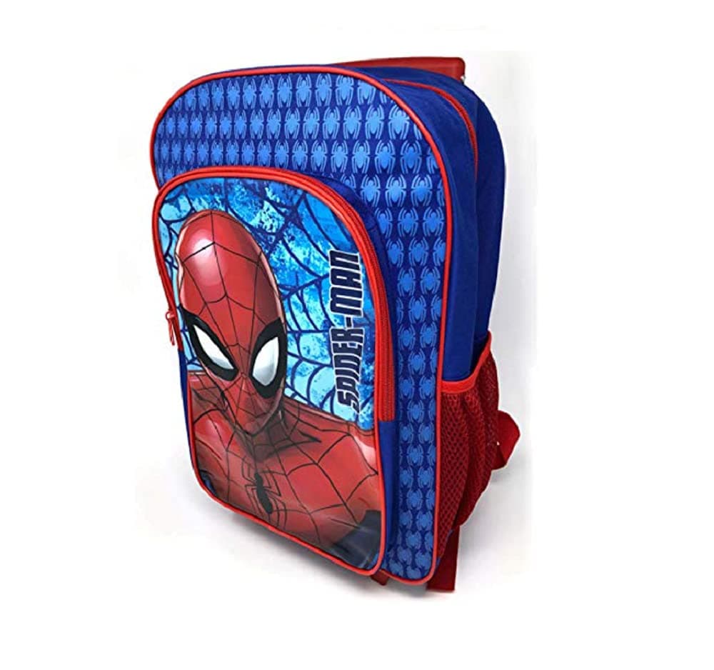 TemplarMarvel Spiderman Deluxe Backpack Trolley Bag - Spiderman Backpack