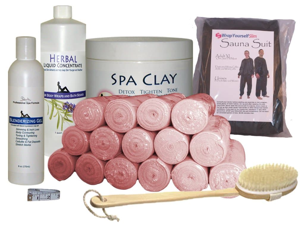 Wrap Yourself Slim Cleansing Detox Body Wrap Kit