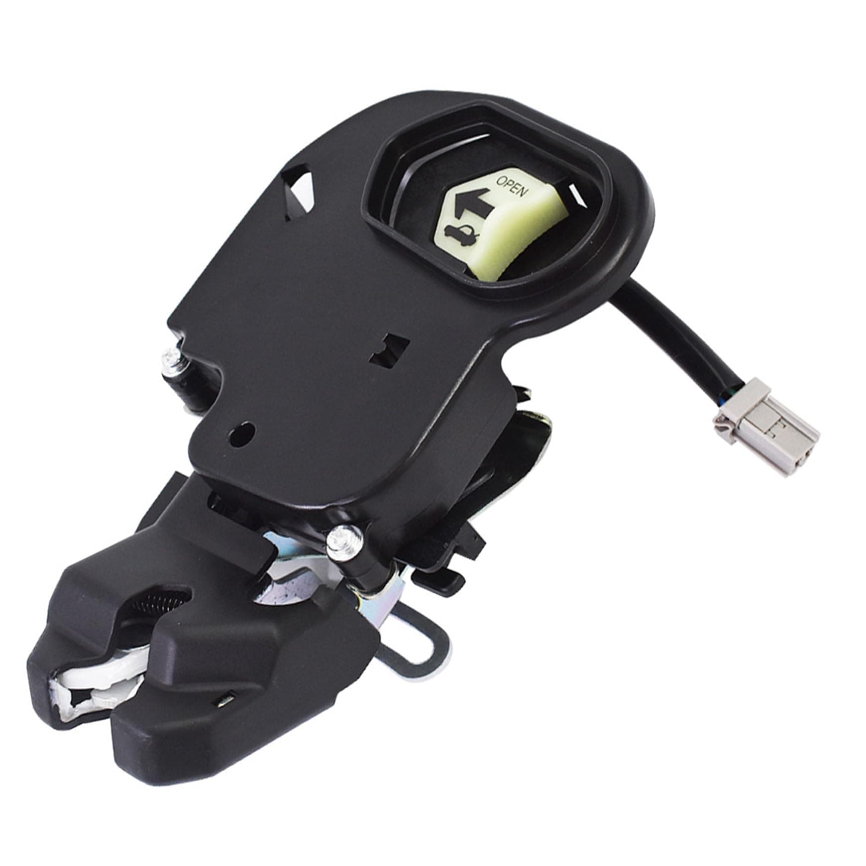 Silscvtt Rear Trunk Latch Lock Lid Lock Tailgate Liftgate Actuator Replacement for Honda Civic 4 Door LX Trunk Latch Manual Lock 2006-2011 Replace 74851-SNA-A12 74851-SNA-A11