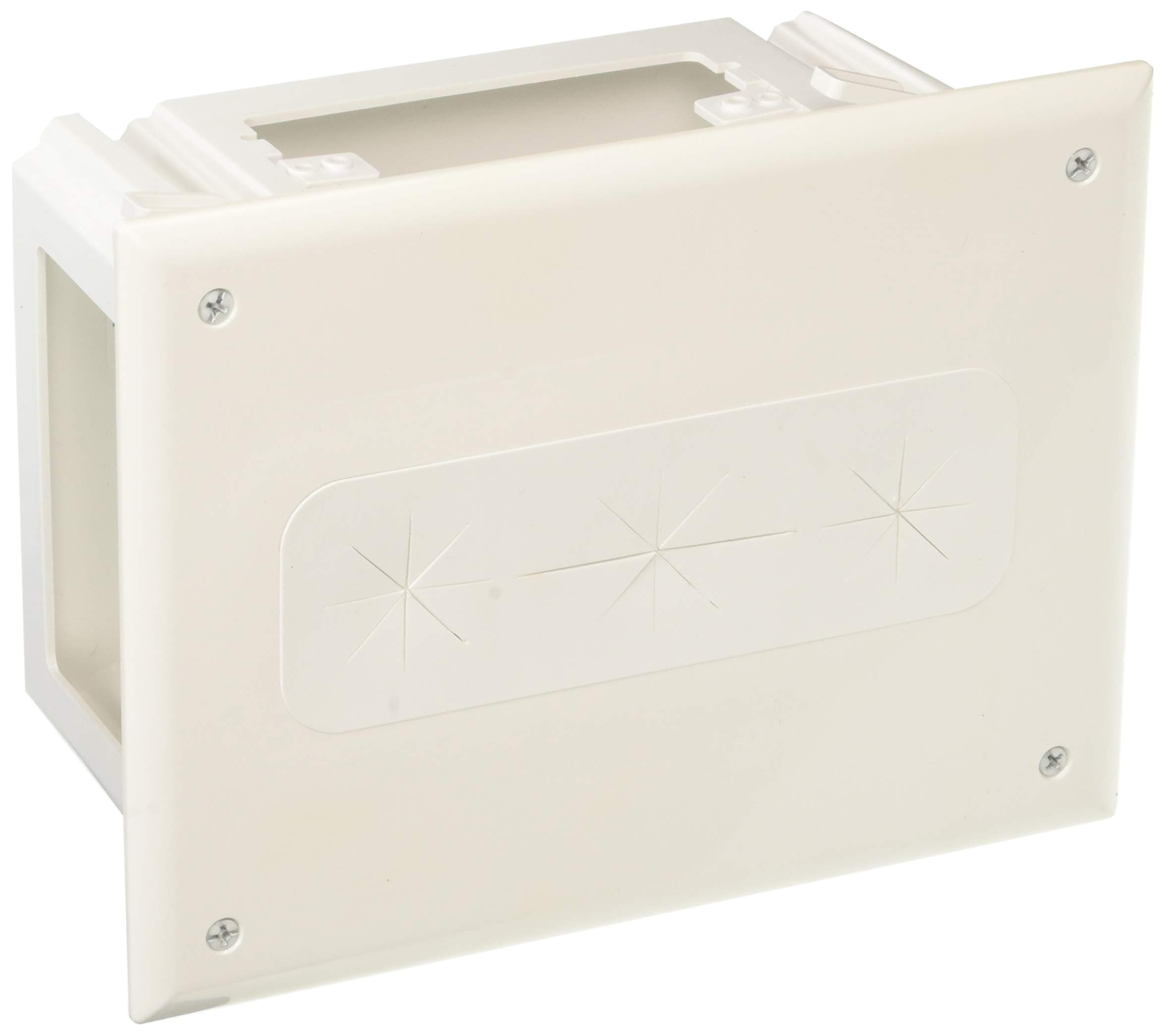 DATA COMM Electronics 45-0010-WH Recessed Media Box - White