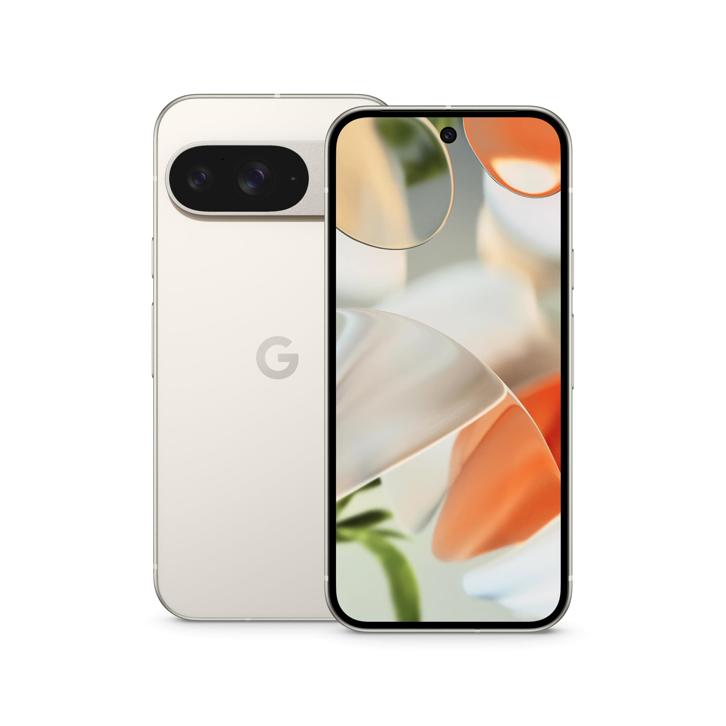 Pixel 9 - Unlocked Android Smartphone with Gemini, 24-Hour Battery, Advanced Camera, and 6.3" Actua Display - Porcelain - 128 GB